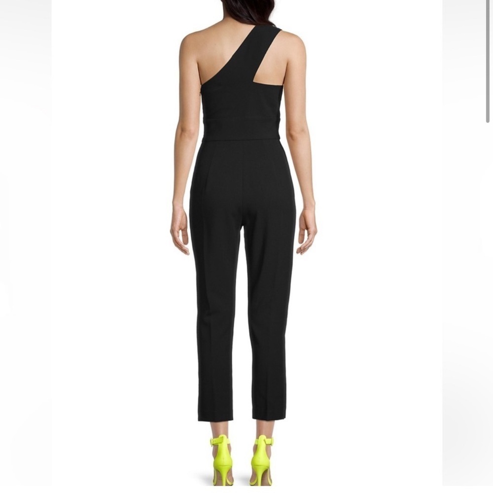 Black Halo Honey Cutout Jumpsuit in Black size 2 - Picture 4 of 12